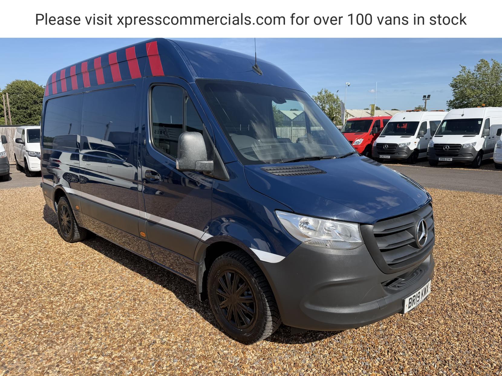2019 Mercedes-Benz Sprinter 2.1 316 CDI Panel Van 5dr Diesel Manual RWD L2 H2 Euro 6 (163 ps) - Thumbnail 5