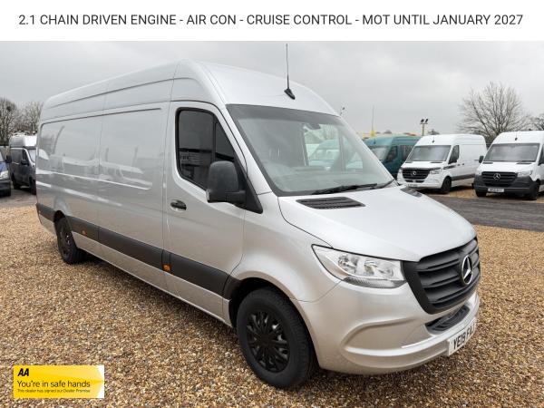 Mercedes-Benz Sprinter 2.1 314 CDI Panel Van 5dr Diesel Manual RWD L3 H2 Euro 6 (143 ps)