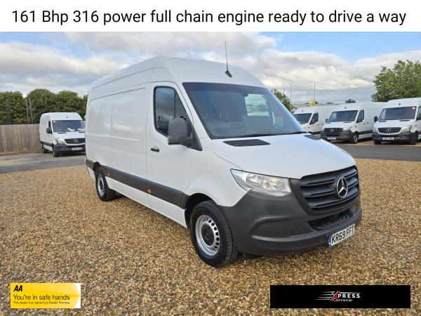 Mercedes-Benz Sprinter 2.1 316 CDI Panel Van 5dr Diesel Manual RWD L2 H2 Euro 6 (163 ps)