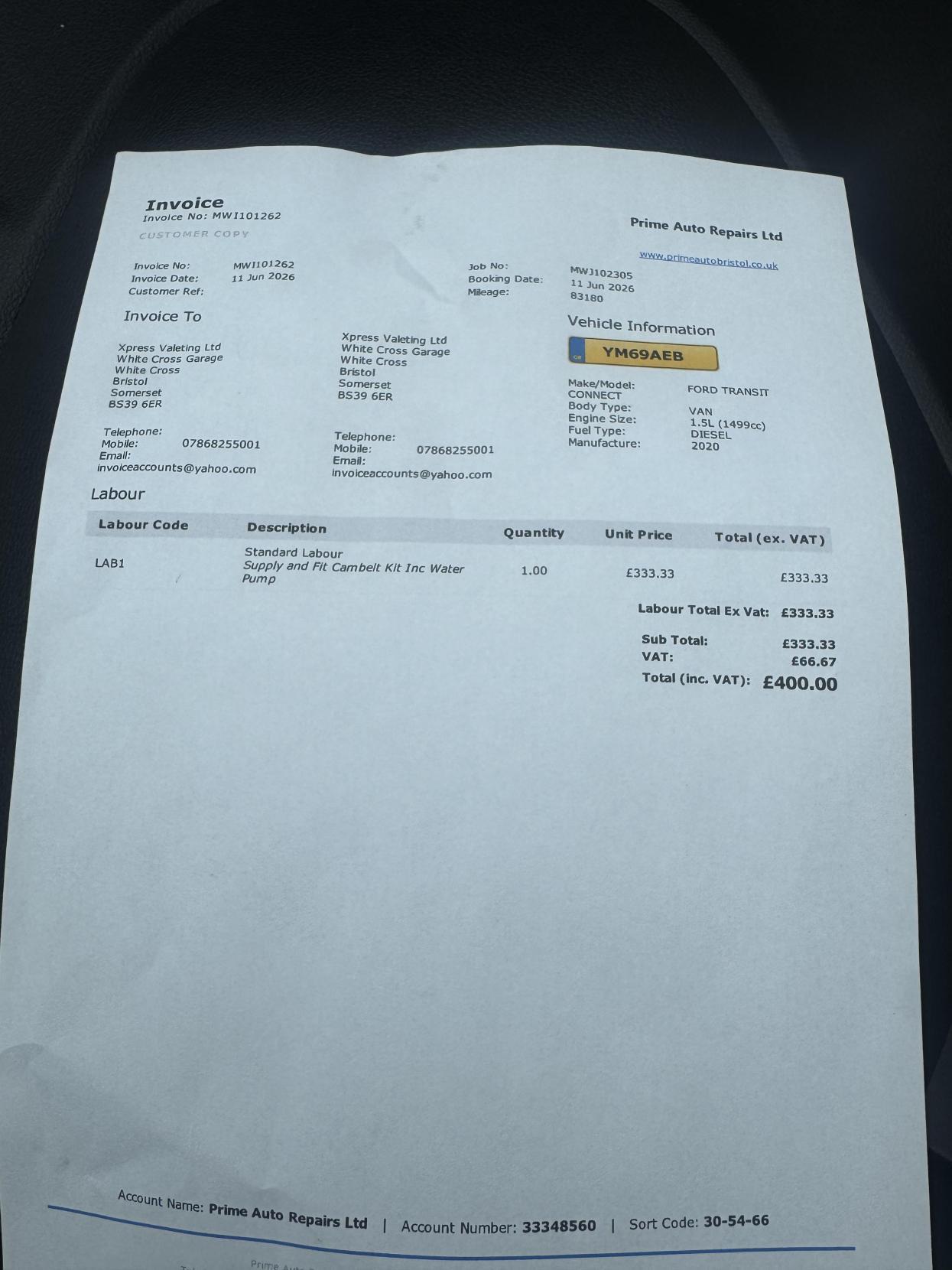 2020 Ford Transit Connect 1.5 240 EcoBlue Leader Panel Van 5dr Diesel Manual L2 Euro 6 (s/s) (100 ps) - Thumbnail 4