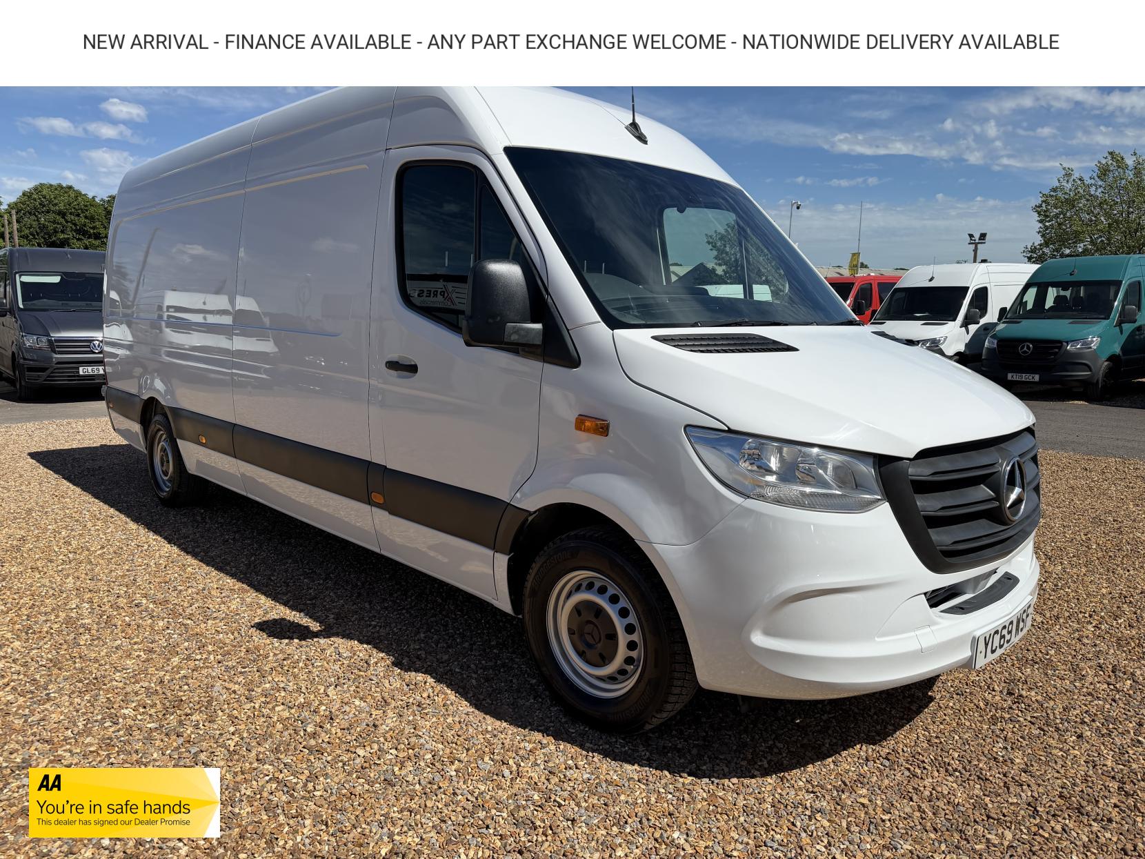 2019 Mercedes-Benz Sprinter 2.1 311 CDI Panel Van 5dr Diesel Manual RWD L3 H2 Euro 6 (114 ps) - Image 1