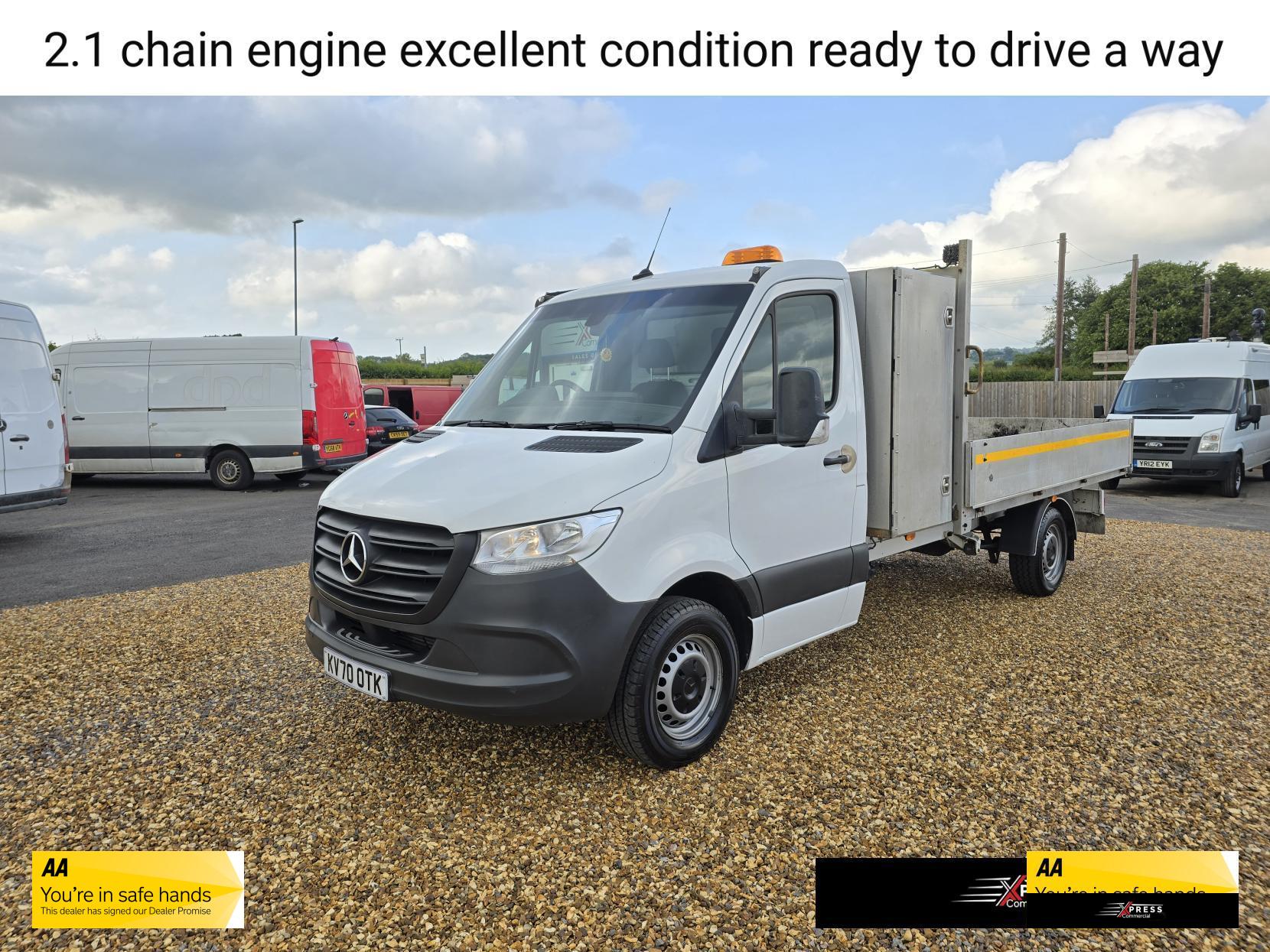 Mercedes-Benz Sprinter Sprinter 2.1 316 CDI Ready To Work Dropside 2dr Diesel Manual RWD L3 Euro 6 (163 ps)