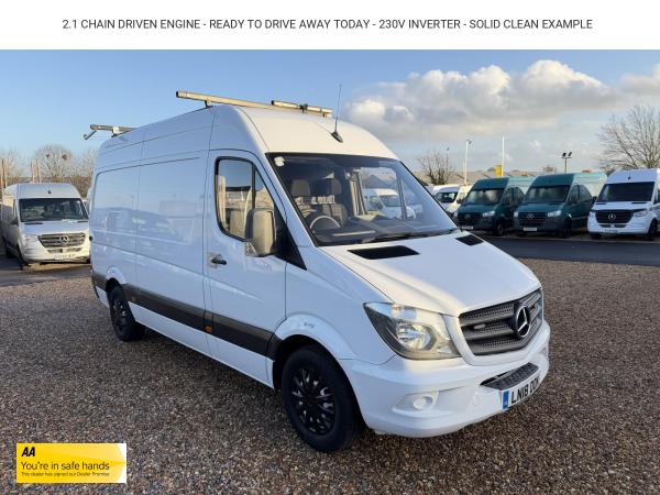 Mercedes-Benz Sprinter 2.1 314 CDi Panel Van 5dr Diesel Manual RWD L2 (213 g/km, 140 bhp)