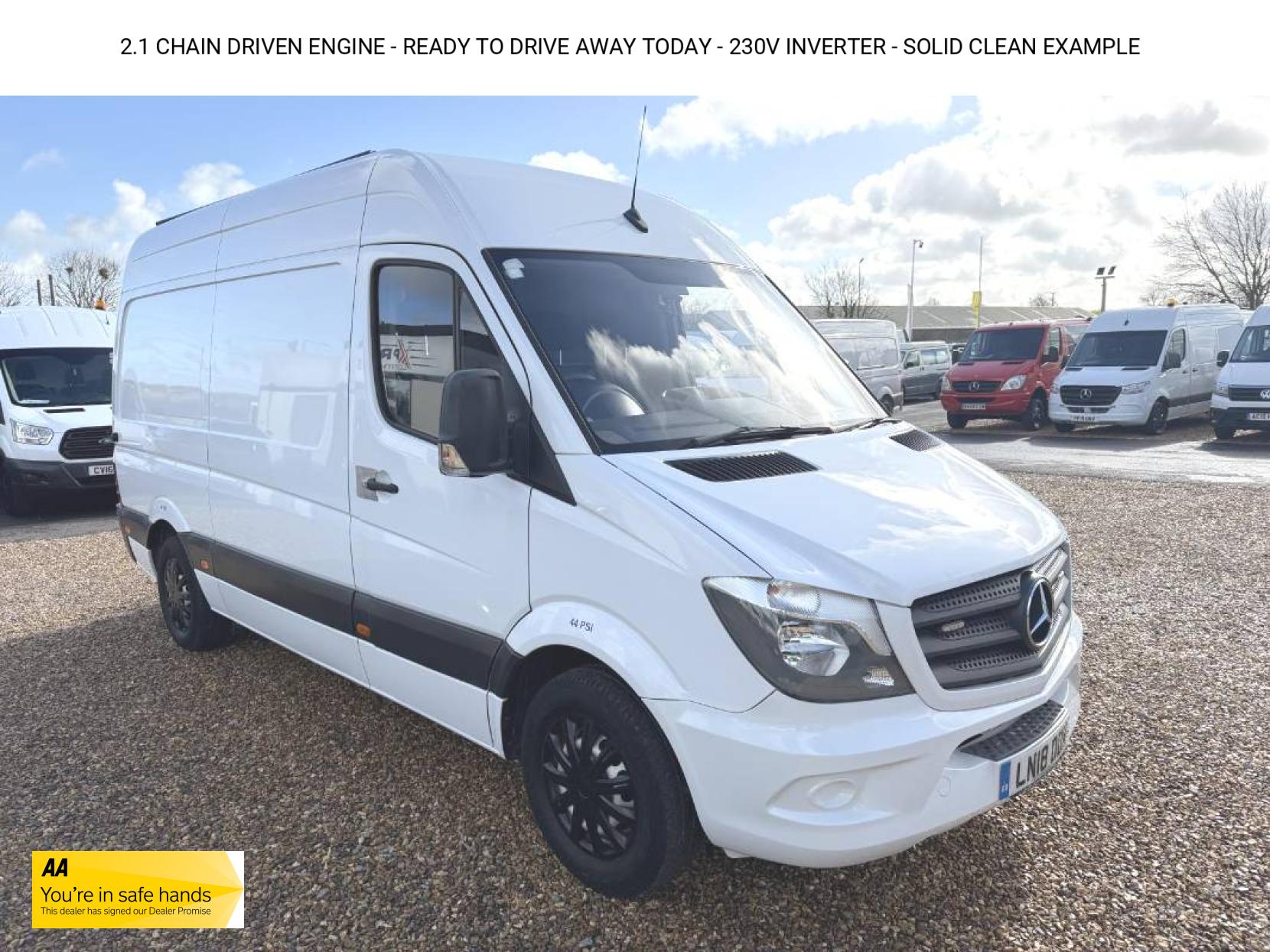 Mercedes-Benz Sprinter 2.1 314 CDi Panel Van 5dr Diesel Manual RWD L2 (213 g/km, 140 bhp)