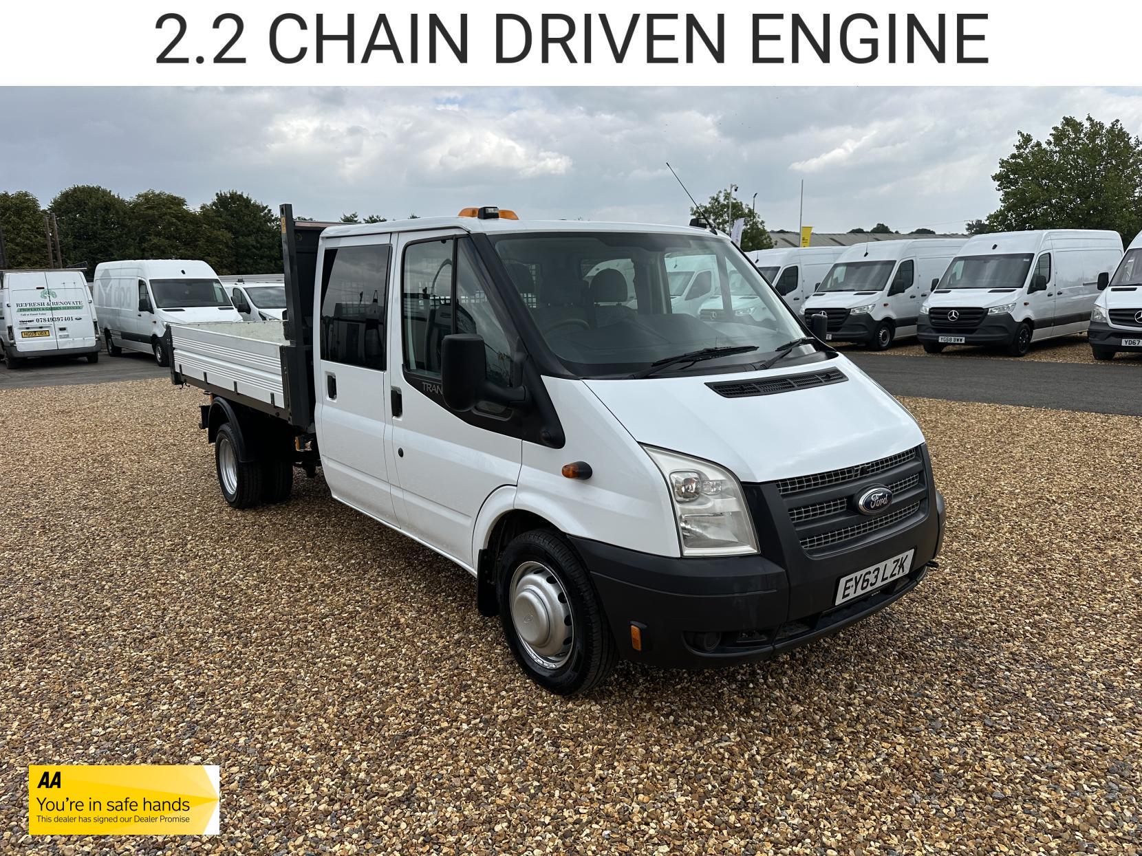 Ford Transit 2.2 TDCi 350 Chassis Cab 4dr Diesel Manual RWD L4 (DRW) (123 bhp)