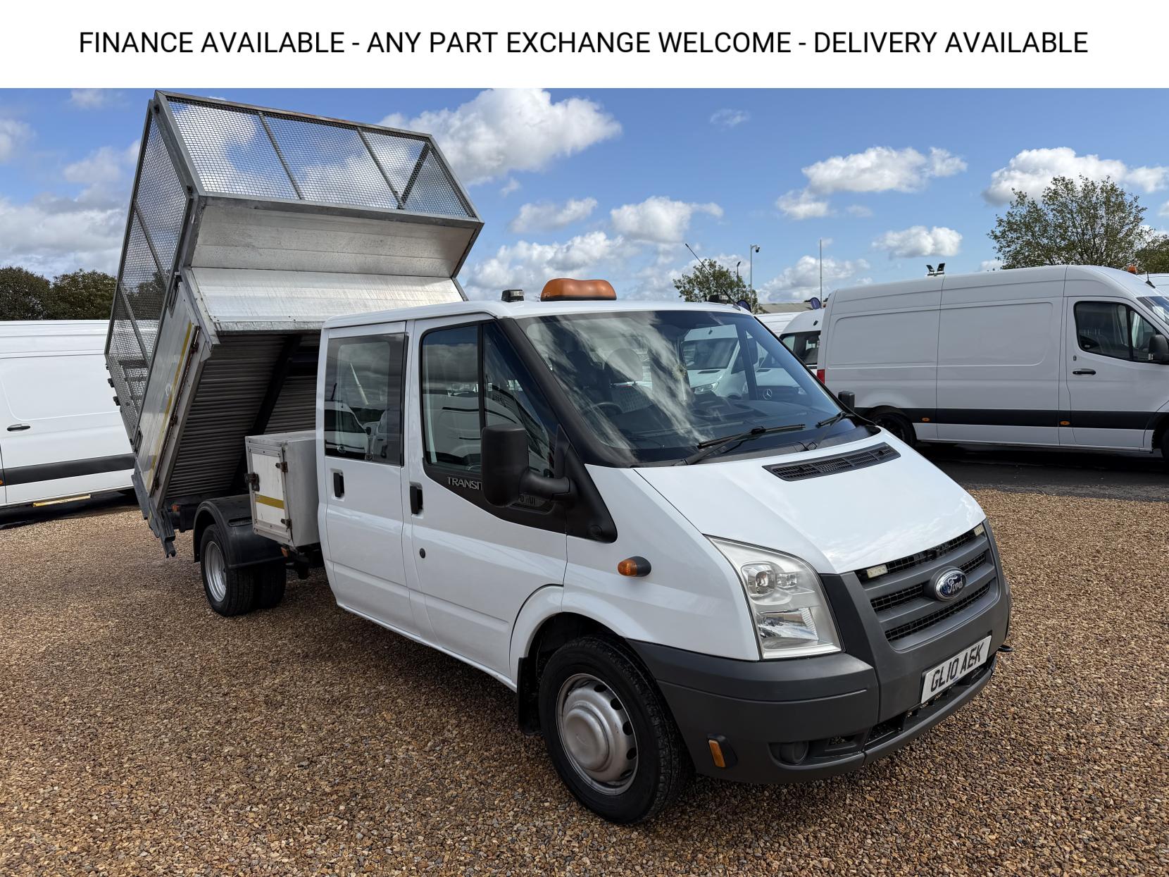 2010 Ford Transit 2.4 TDCi 350 Duratorq Chassis Cab 4dr Diesel Manual RWD L3 (DRW, DPF, 6Spd) (98 bhp) - Thumbnail 5