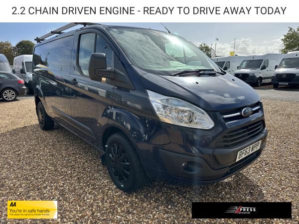 Ford Transit Custom 2.2 TDCi 330 Trend Panel Van 5dr Diesel Manual L2 H1 (197 g/km, 123 bhp)