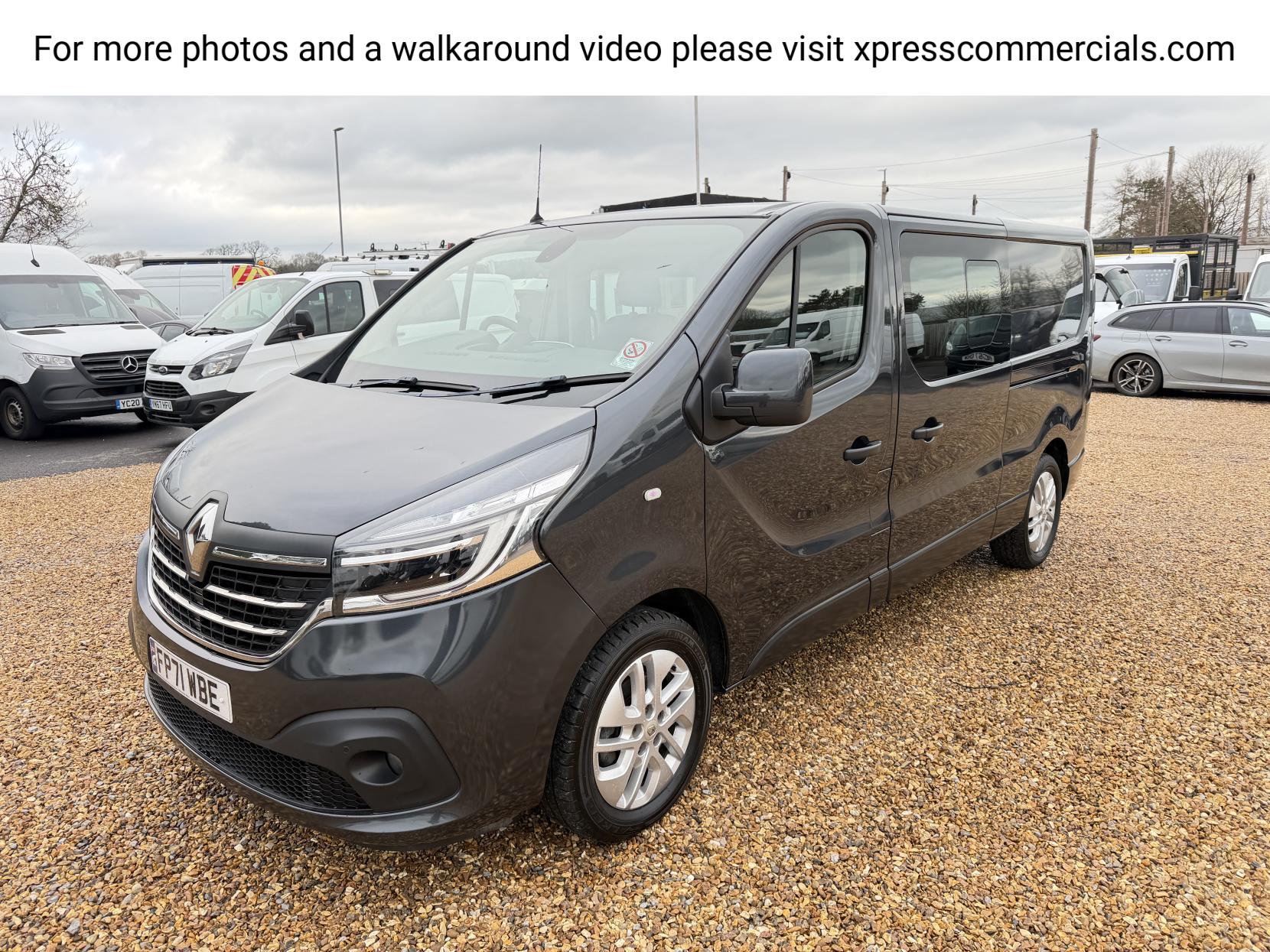Renault Trafic 2.0 dCi ENERGY 30 Sport Nav Crew Van Double Cab 6dr Diesel Manual LWB Euro 6 (s/s) (145 ps)