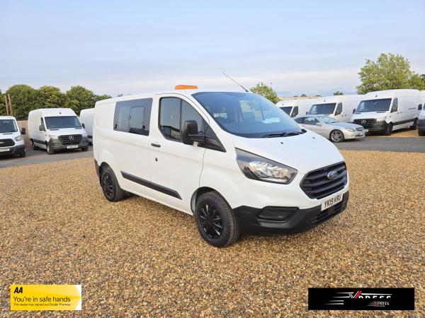 Ford Transit Custom Transit Custom 2.0 280 EcoBlue Crew Van Double Cab 5dr Diesel Manual L1 H1 Euro 6 (5 Seat) (105 ps)
