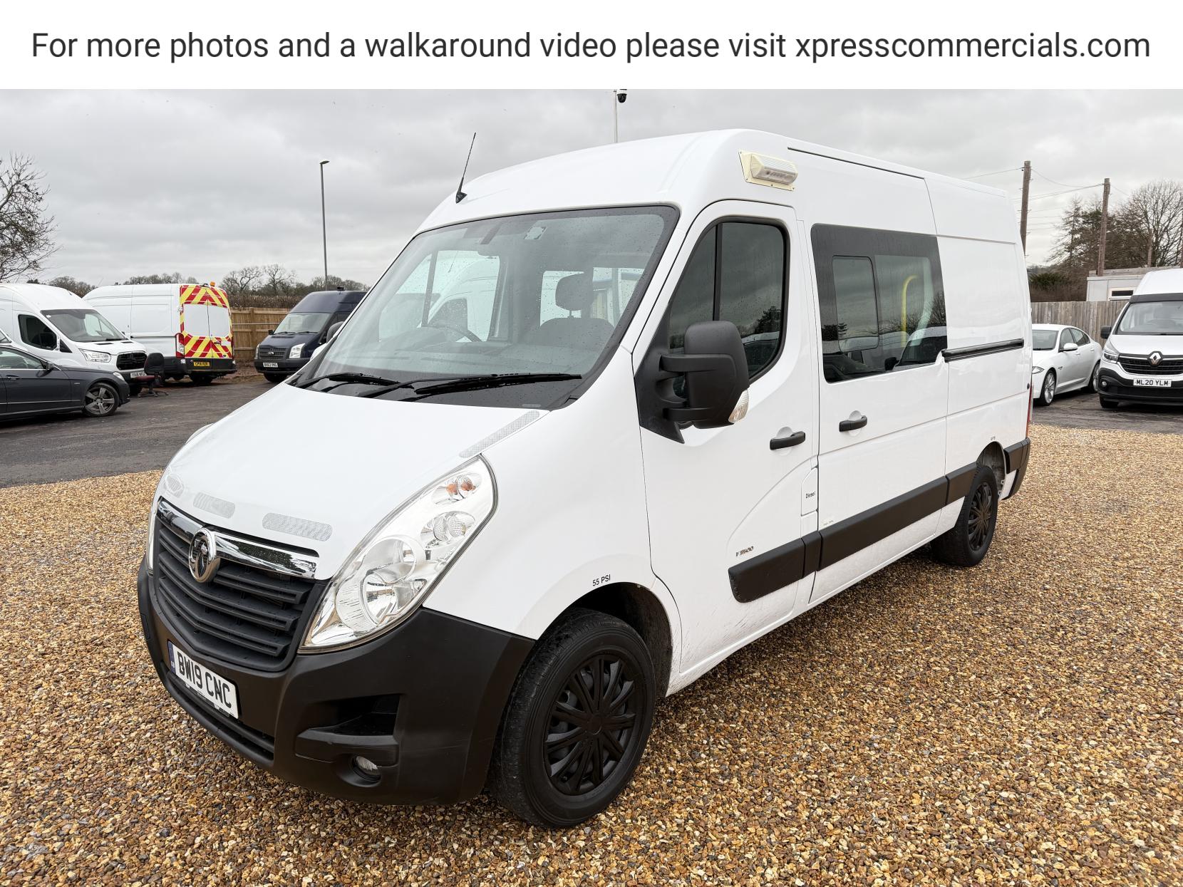 Vauxhall Movano 2.3 CDTi 3500 Panel Van 5dr Diesel Manual FWD L2 H2 Euro 6 (130 ps)