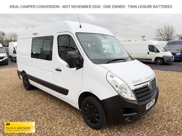 Vauxhall Movano 2.3 CDTi 3500 Panel Van 5dr Diesel Manual FWD L2 H2 Euro 6 (130 ps)