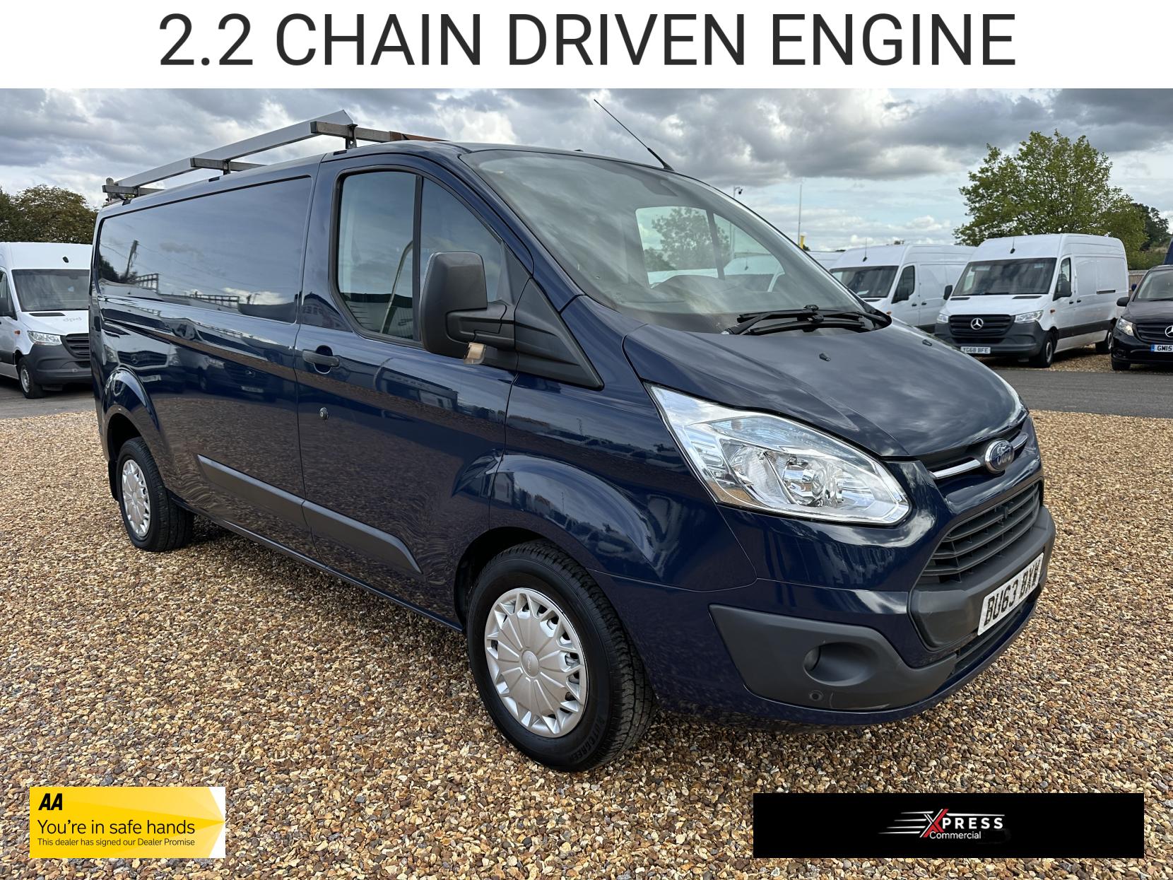 Ford Transit Custom 2.2 TDCi 330 Trend Panel Van 5dr Diesel Manual L2 H1 (197 g/km, 123 bhp)