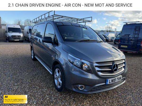 Mercedes-Benz Vito 2.1 116 CDI BlueTEC Sport Panel Van 5dr Diesel Manual RWD L2 Euro 6 (s/s) (163 ps)
