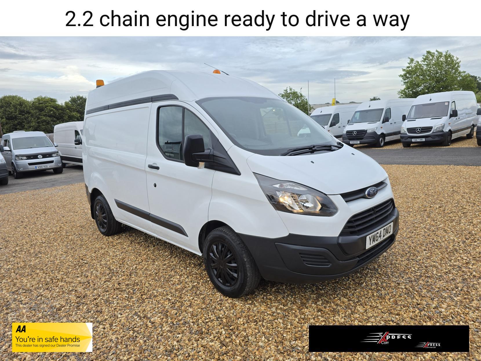 Ford Transit Custom Transit Custom 2.2 TDCi 290 Panel Van 5dr Diesel Manual L1 H1 (186 g/km, 98 bhp)