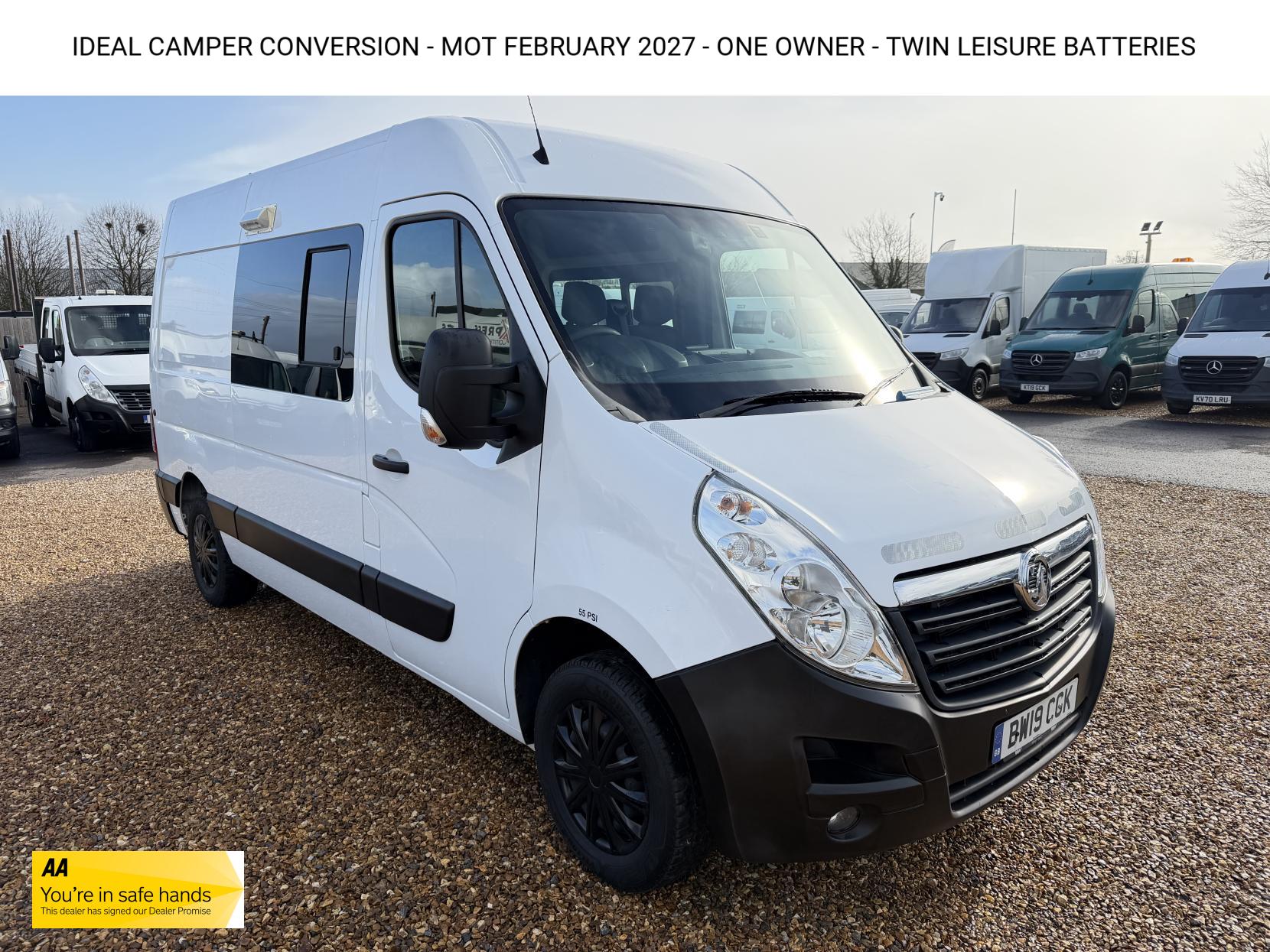 Vauxhall Movano 2.3 CDTi 3500 Panel Van 5dr Diesel Manual FWD L2 H2 Euro 6 (130 ps)