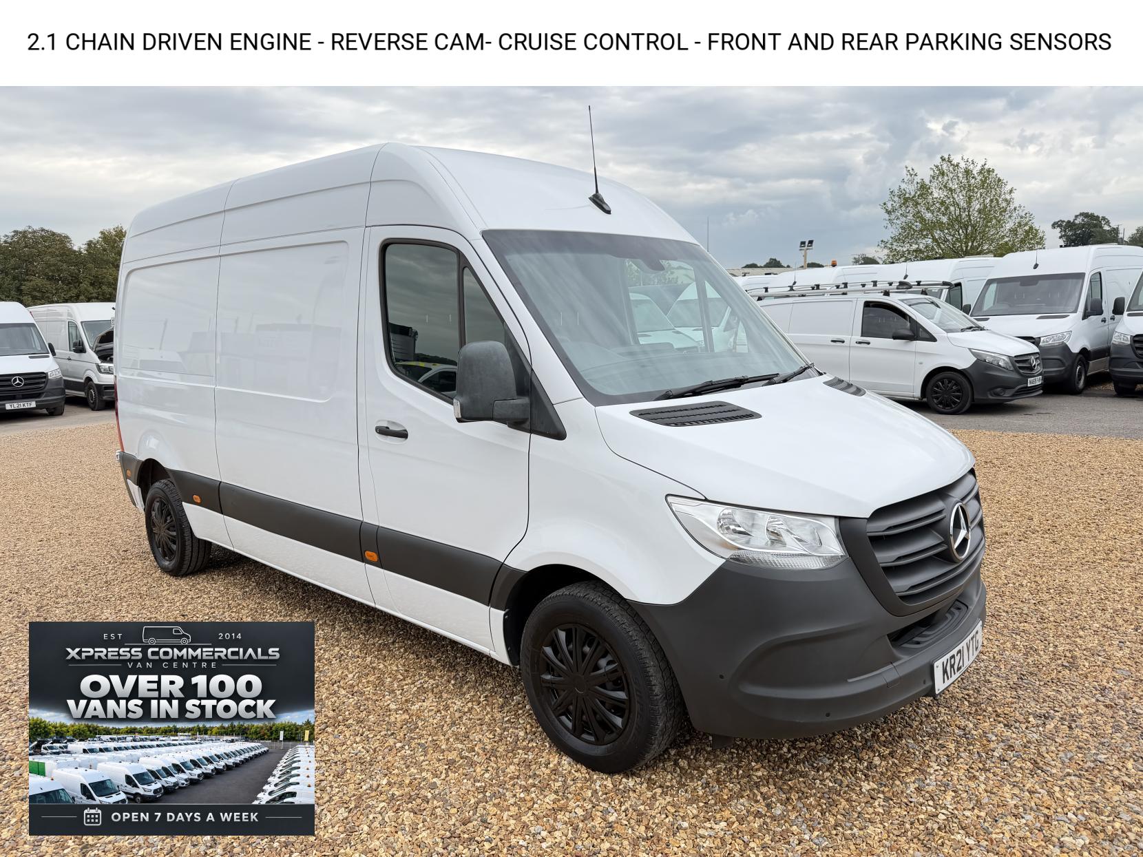 2021 Mercedes-Benz Sprinter 2.1 314 CDI Progressive Panel Van 5dr Diesel Manual FWD L2 H2 Euro 6 (s/s) (143 ps)