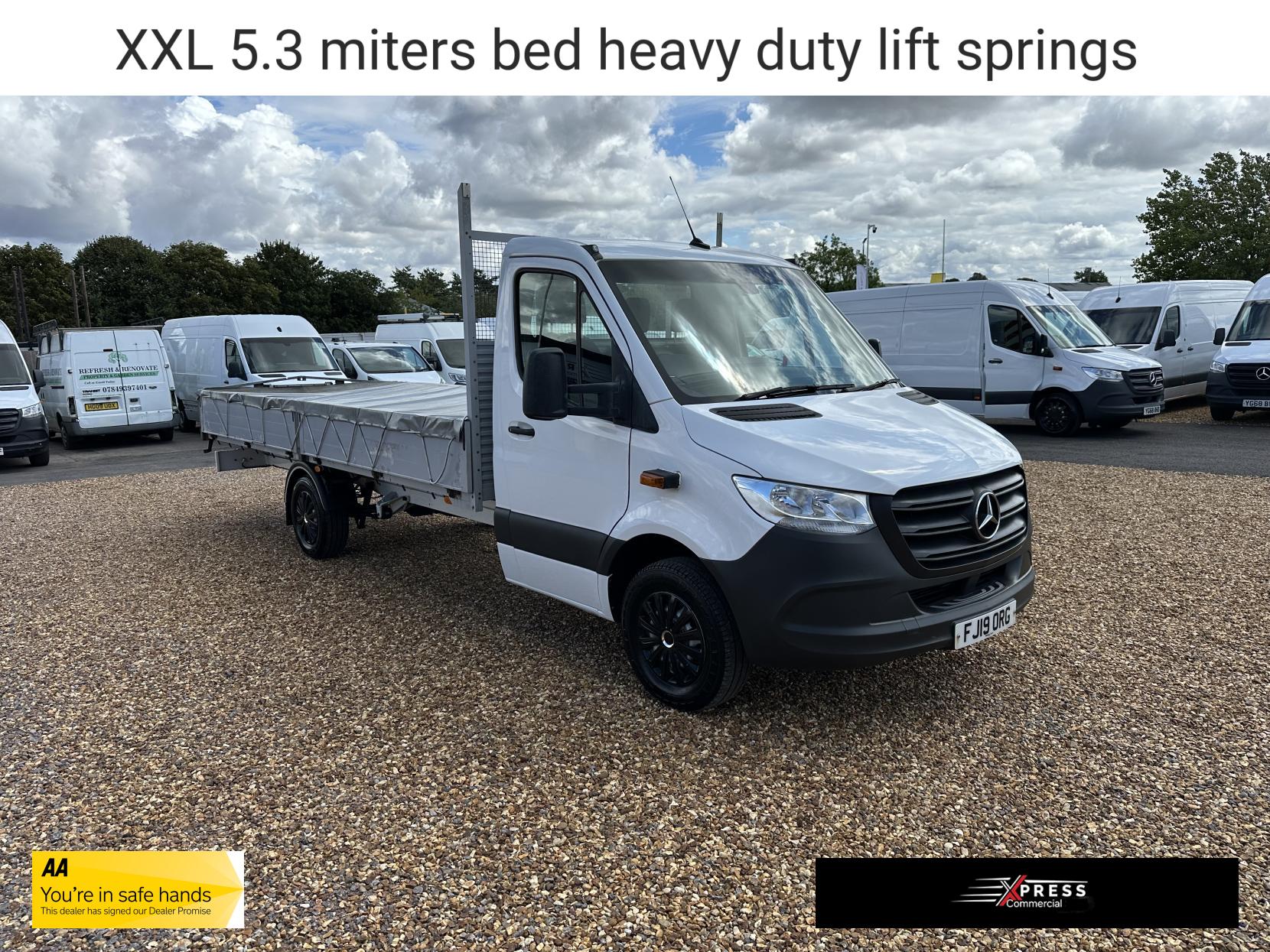 Mercedes-Benz Sprinter 2.1 314 CDI Chassis Cab 2dr Diesel Manual RWD L3 Euro 6 (s/s) (143 ps)