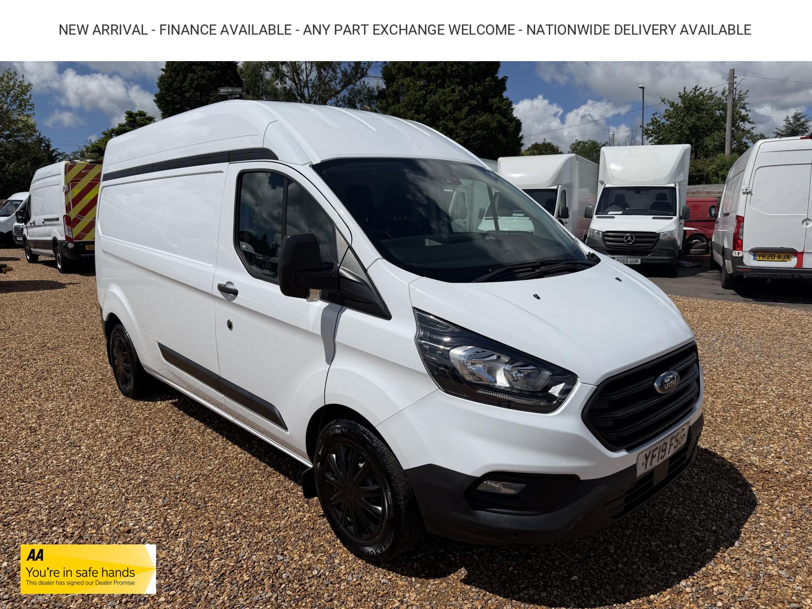2019 Ford Transit Custom 2.0 320 EcoBlue Panel Van 5dr Diesel Manual L2 H2 Euro 6 (130 ps) - Image 1