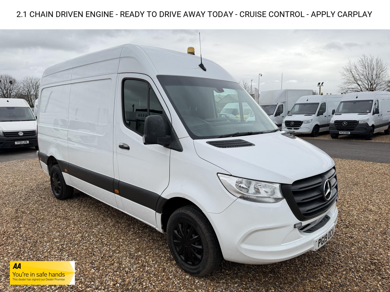 Mercedes-Benz Sprinter 2.1 316 CDI Panel Van 5dr Diesel Manual RWD L2 H2 Euro 6 (163 ps)