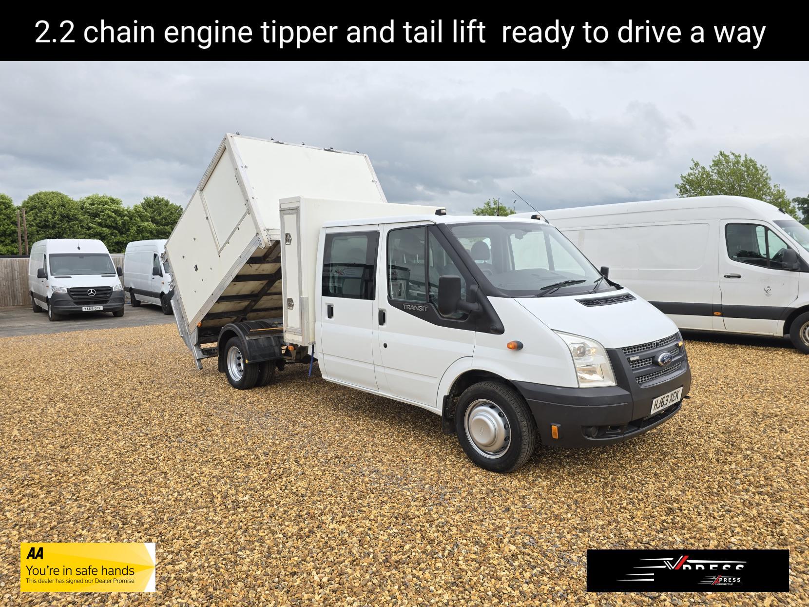 Ford Transit Transit 2.2 TDCi 350 Chassis Cab 4dr Diesel Manual RWD L4 (DRW) (123 bhp)