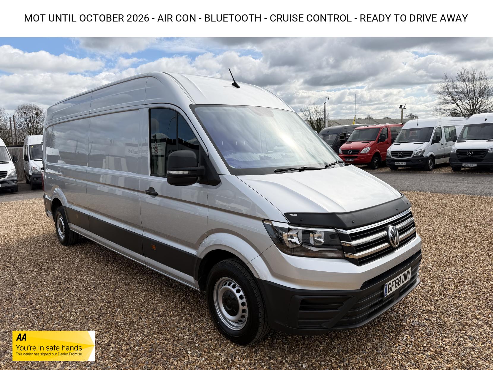 Volkswagen Crafter 2.0 TDI CR35 BlueMotion Tech Trendline Panel Van 5dr Diesel Manual FWD LWB High Roof Euro 6 (s/s) (140 ps)