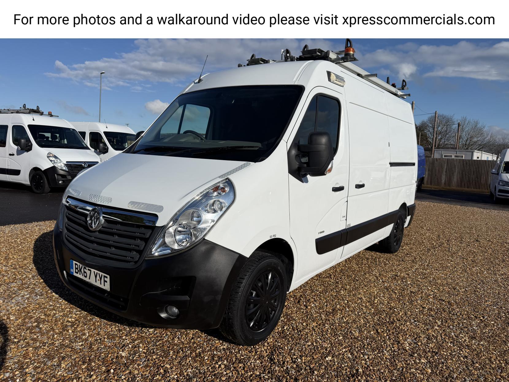 Vauxhall Movano 2.3 CDTi 3500 Panel Van 5dr Diesel Manual FWD L2 H2 Euro 6 (130 ps)