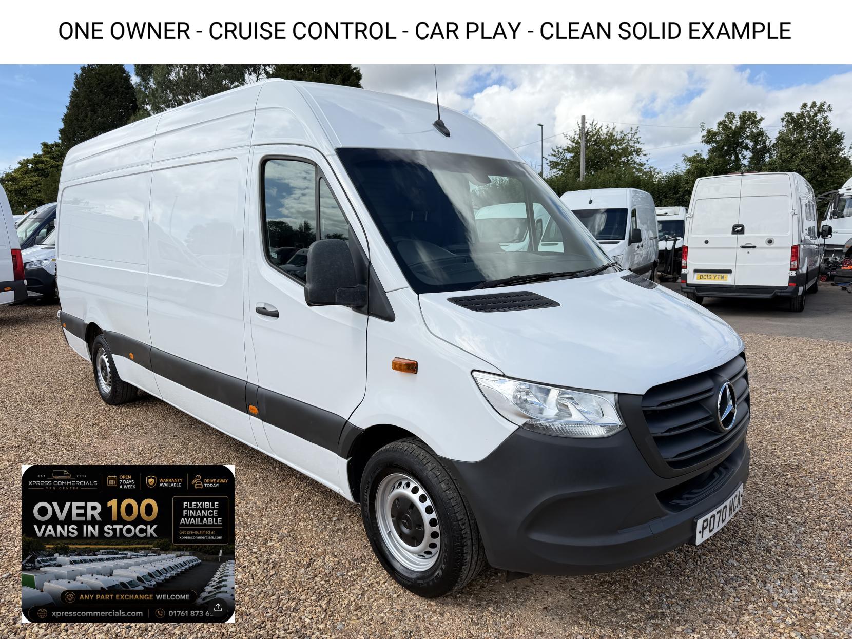 2020 Mercedes-Benz Sprinter 2.0 315 CDI Progressive Panel Van 5dr Diesel Manual RWD L3 H2 Euro 6 (s/s) (150 ps) - Image 1