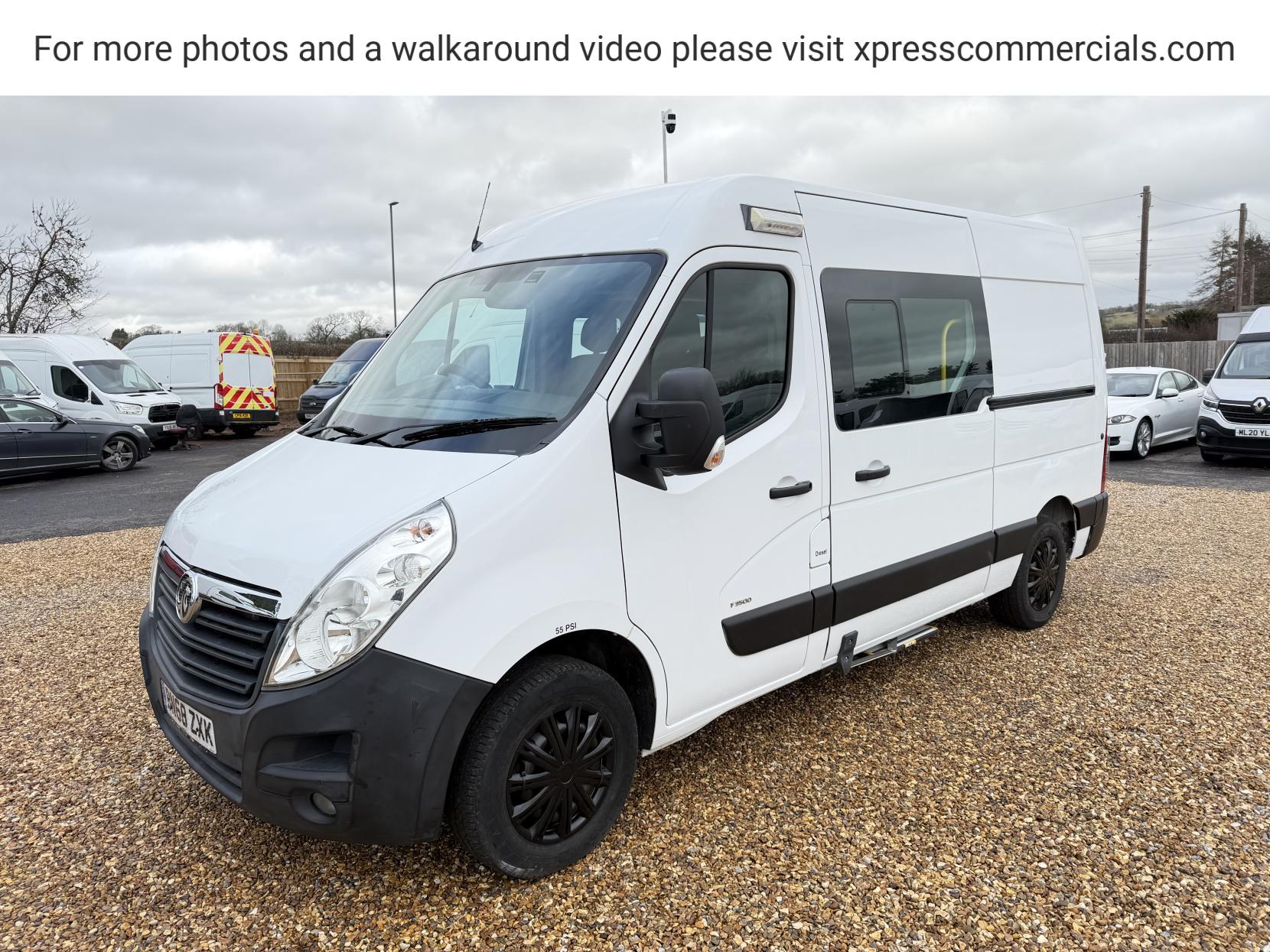 Vauxhall Movano 2.3 CDTi 3500 Panel Van 5dr Diesel Manual FWD L2 H2 Euro 6 (130 ps)