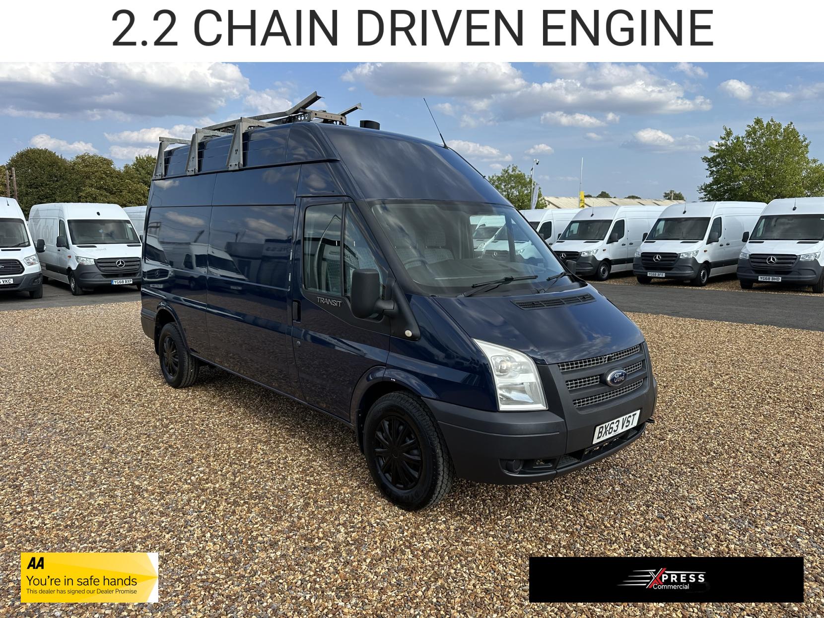 Ford Transit 2.2 TDCi 350 Panel Van 3dr Diesel Manual FWD L2 H3 (209 g/km, 123 bhp)