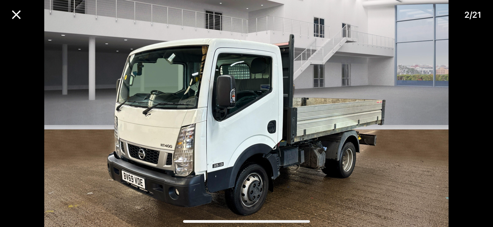 Nissan NT400 Cabstar 3.0 dCi 35.13 Tipper 2dr Diesel Manual L1 Euro 6 (130 ps)