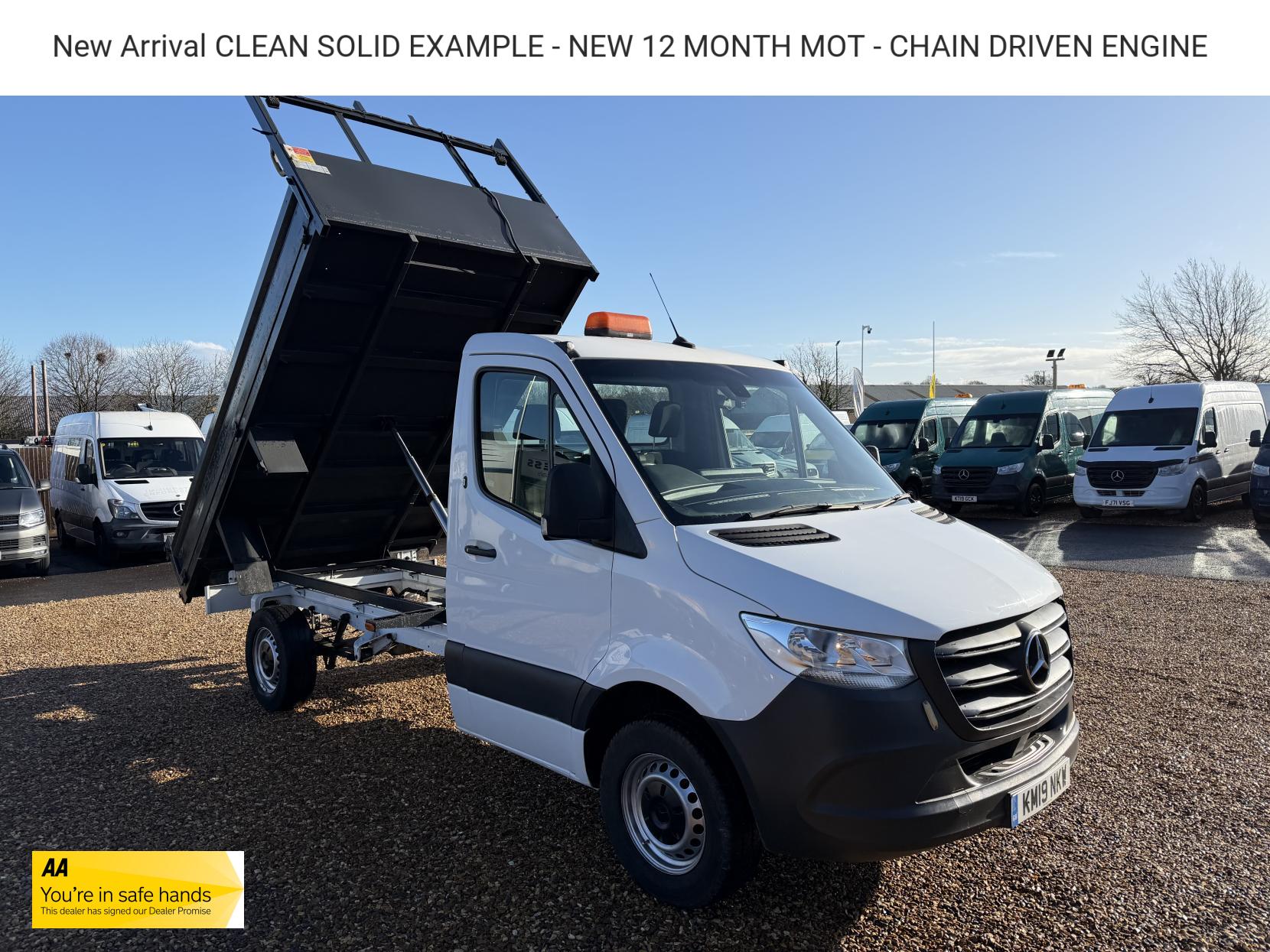 Mercedes-Benz Sprinter 2.1 314 CDI Ready To Work 1Way Tipper 2dr Diesel Manual L2 Euro 6 (143 ps)