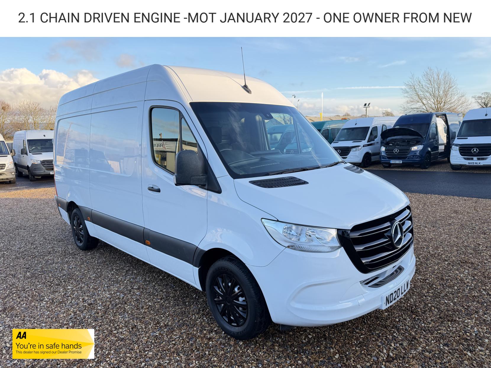 Mercedes-Benz Sprinter 2.1 314 CDI Panel Van 5dr Diesel Manual RWD L2 H2 Euro 6 (s/s) (143 ps)