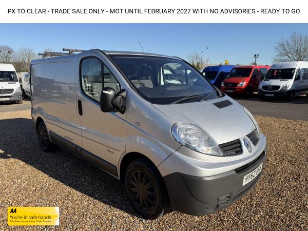 Renault Trafic 2.0 dCi SL29 eco Panel Van 3dr Diesel Manual L1 H1 (Phase 3) (180 g/km, 115 bhp)
