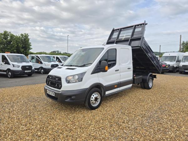 Ford Transit 2.0 350 EcoBlue 1-Way Double Tipper Double Cab 4dr Diesel Manual RWD L3 Euro 6 (1-Way, 1-Stop) (130 ps)
