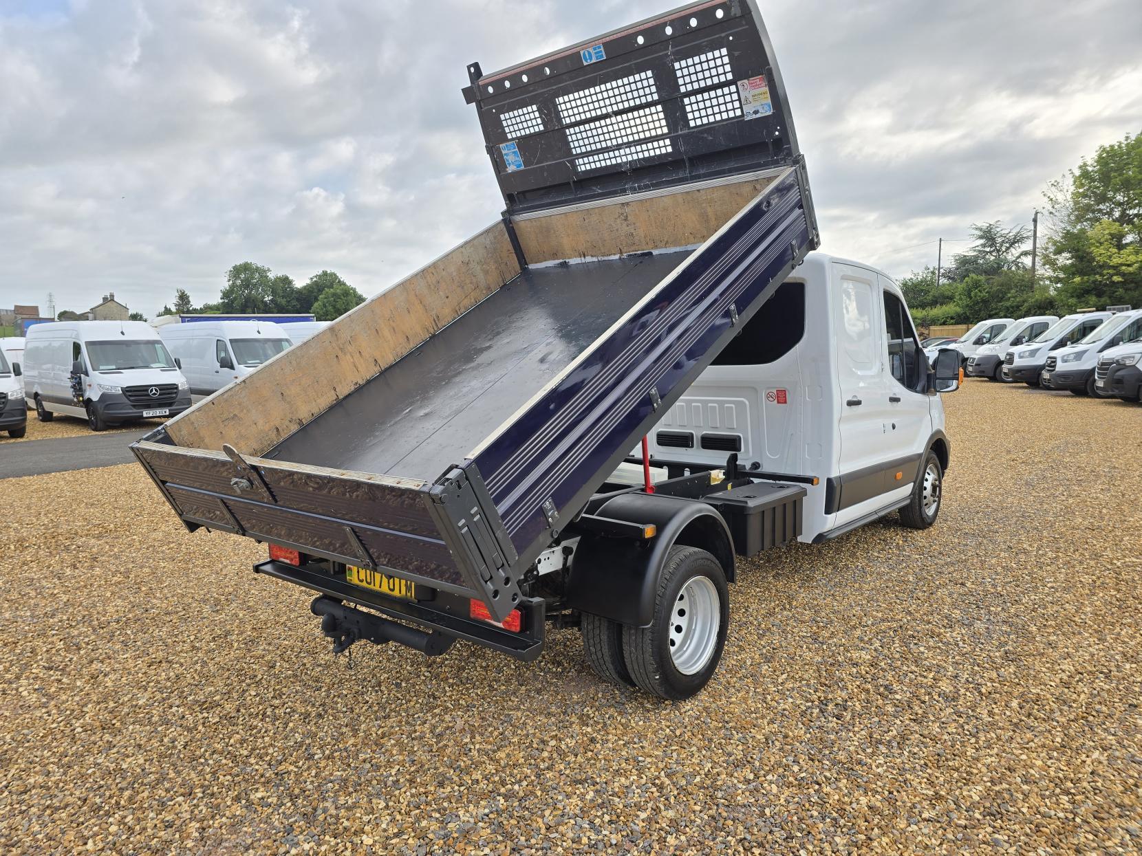 Ford Transit 2.0 350 EcoBlue 1-Way Double Tipper Double Cab 4dr Diesel Manual RWD L3 Euro 6 (1-Way, 1-Stop) (130 ps)