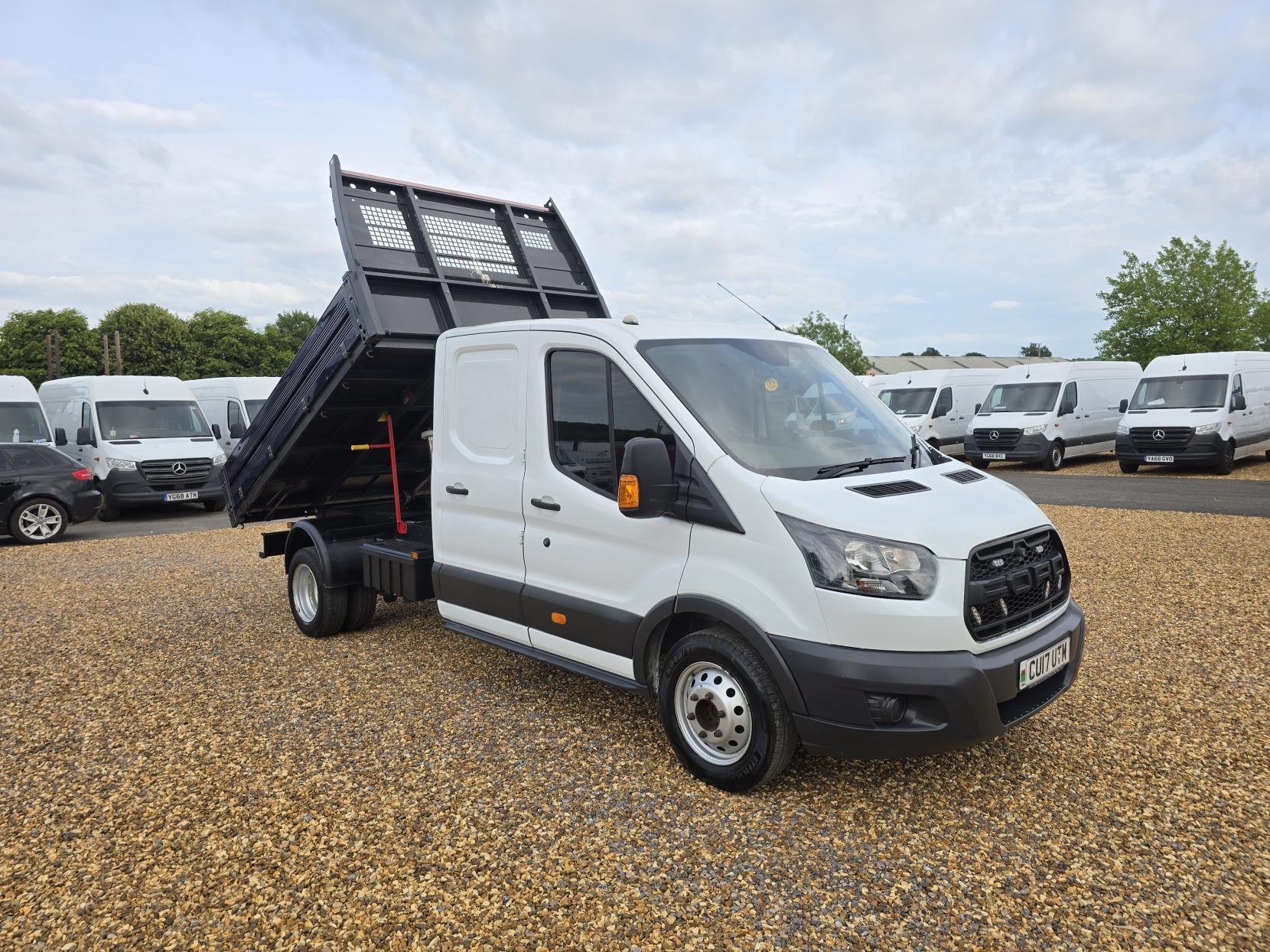 Ford Transit 2.0 350 EcoBlue 1-Way Double Tipper Double Cab 4dr Diesel Manual RWD L3 Euro 6 (1-Way, 1-Stop) (130 ps)