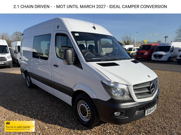Mercedes-Benz Sprinter 2.1 313 CDi Panel Van 4dr Diesel Manual RWD L2 (129 bhp)