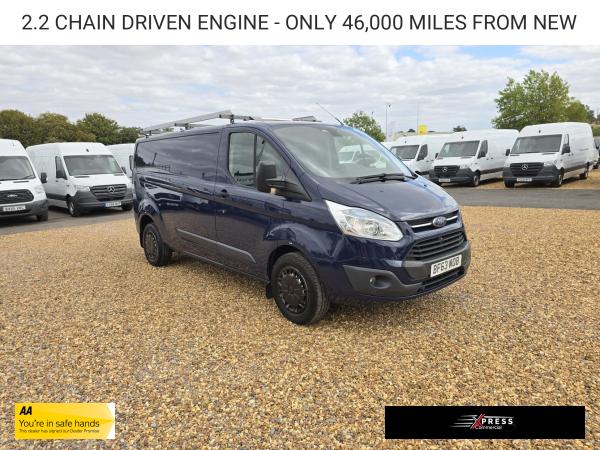 Ford Transit Custom 2.2 TDCi 330 Trend Panel Van 5dr Diesel Manual L2 H1 (197 g/km, 123 bhp)