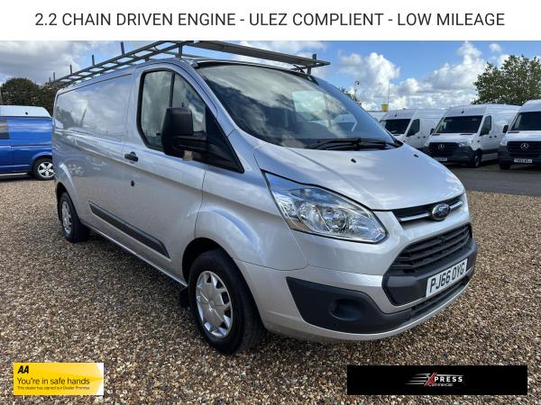 Ford Transit Custom 2.2 TDCi 290 Trend Panel Van 5dr Diesel Manual L2 H1 (186 g/km, 123 bhp)