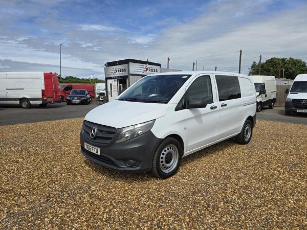 Mercedes-Benz Vito 2.1 116 CDI BlueTEC Panel Van 5dr Diesel Manual RWD L1 Euro 6 (s/s) (163 ps)