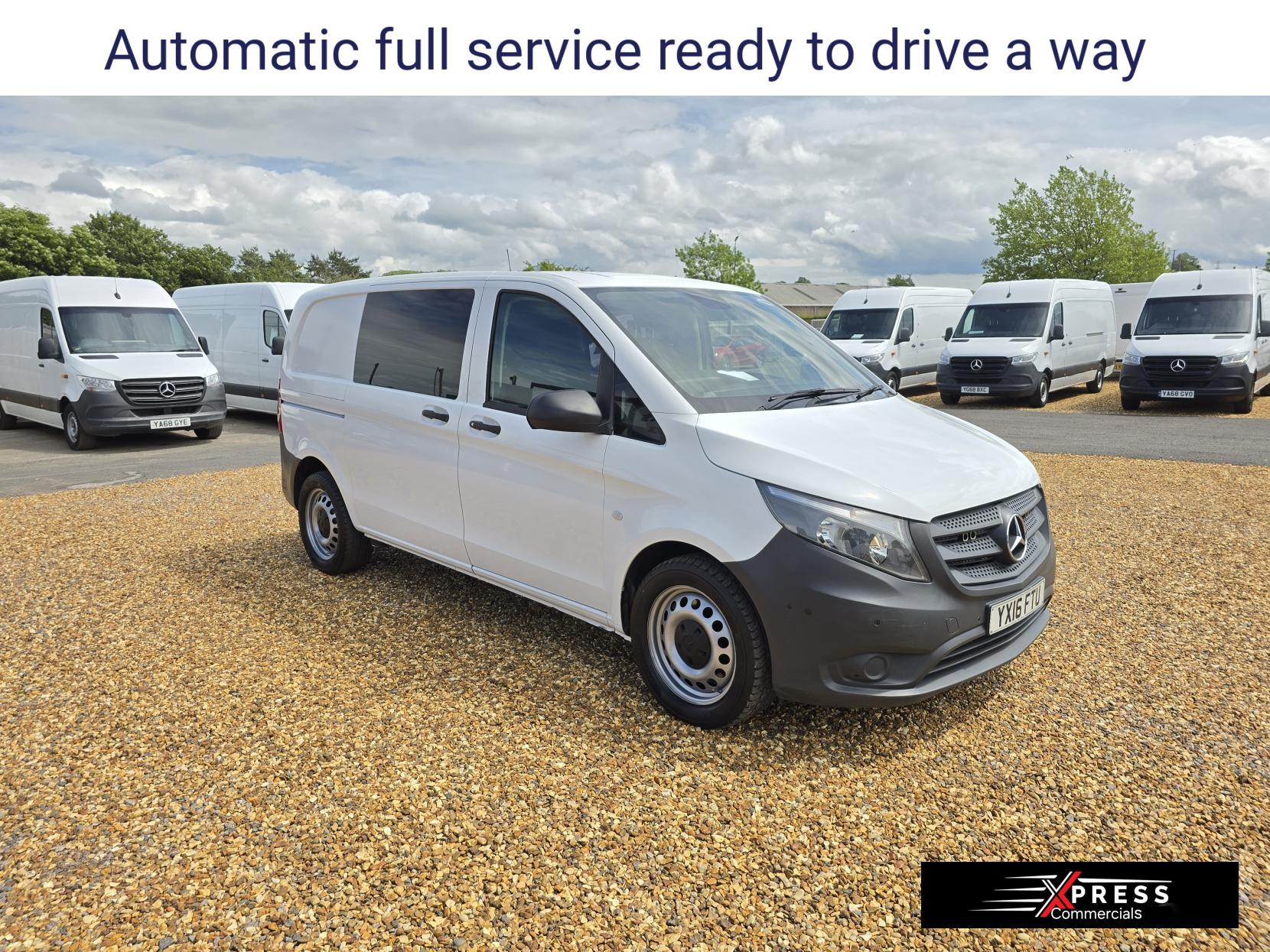 Mercedes-Benz Vito 2.1 116 CDI BlueTEC Panel Van 5dr Diesel Manual RWD L1 Euro 6 (s/s) (163 ps)