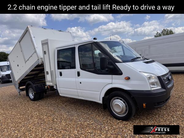 Ford Transit 2.2 TDCi 350 Chassis Cab 4dr Diesel Manual RWD L4 (DRW) (123 bhp)