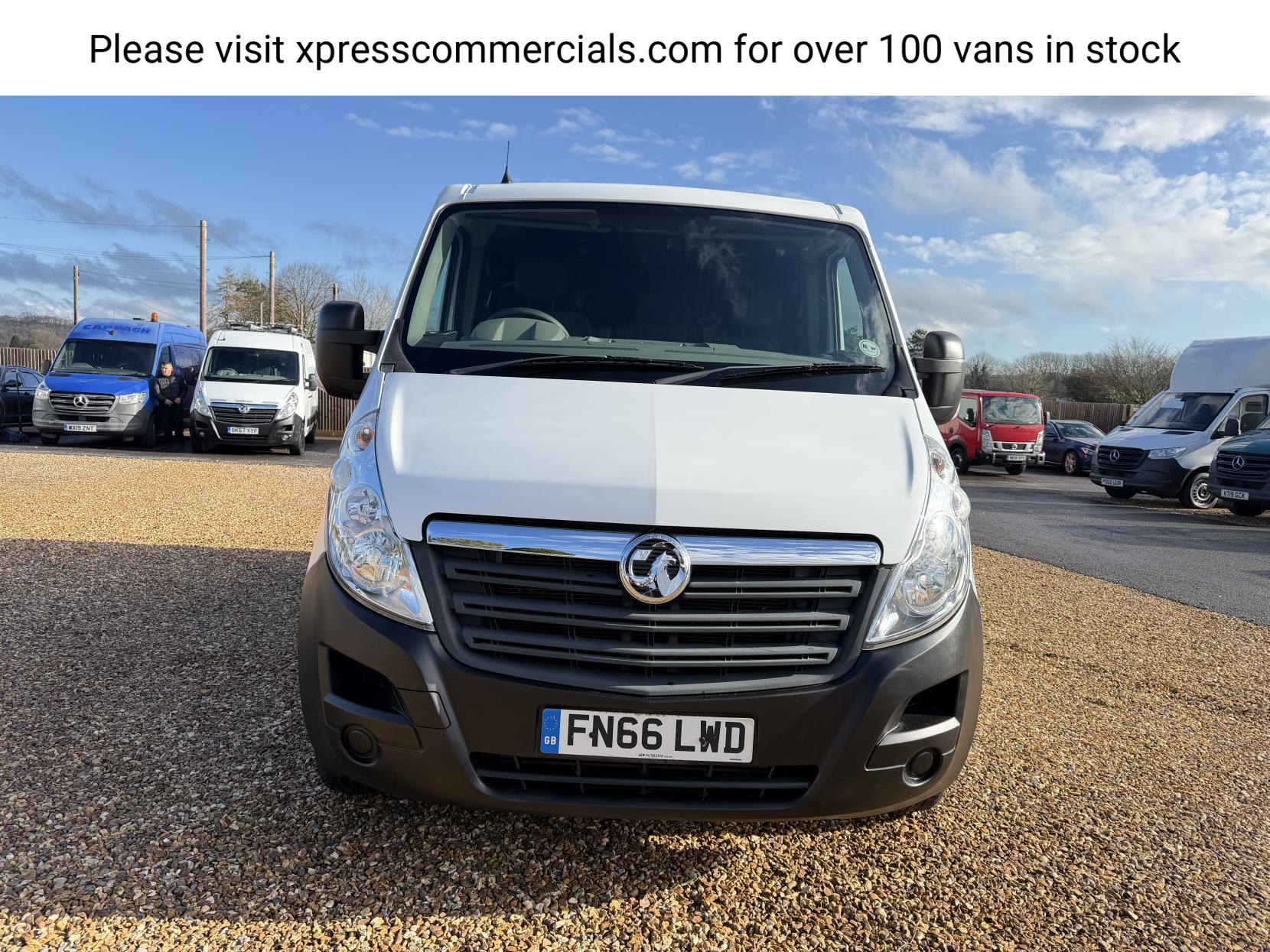 Vauxhall Movano 2.3 CDTi 3500 Panel Van 5dr Diesel Manual FWD L1 H1 Euro 5 (110 ps)