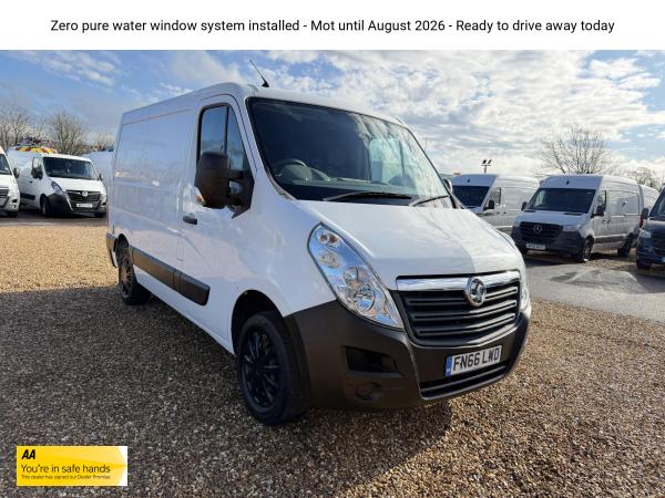 Vauxhall Movano 2.3 CDTi 3500 Panel Van 5dr Diesel Manual FWD L1 H1 Euro 5 (110 ps)