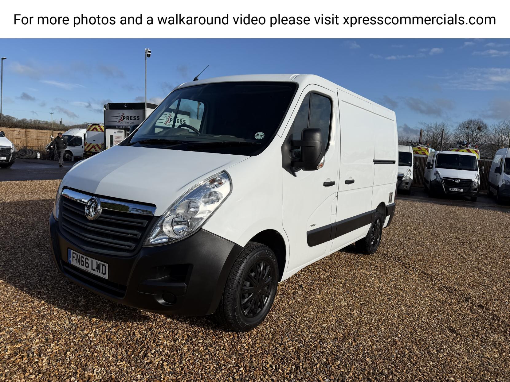 Vauxhall Movano 2.3 CDTi 3500 Panel Van 5dr Diesel Manual FWD L1 H1 Euro 5 (110 ps)