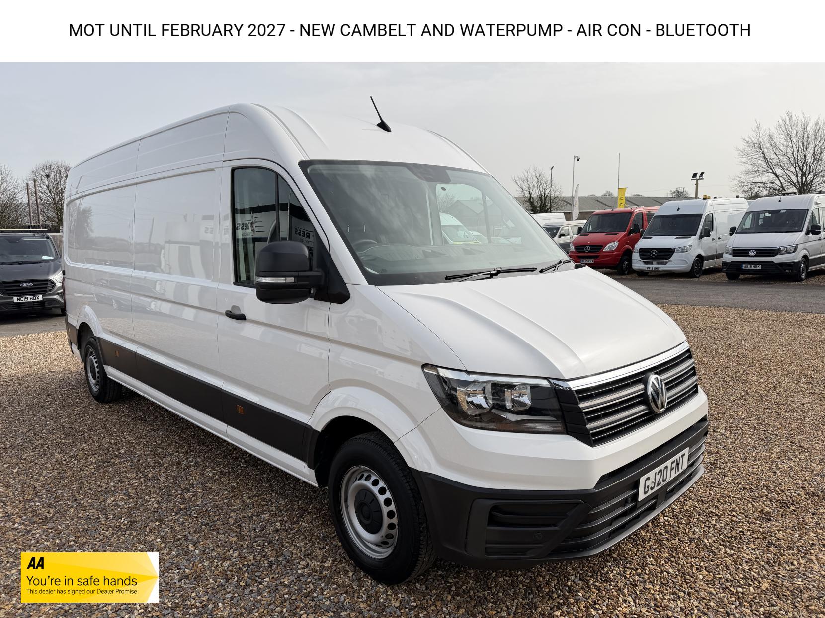 Volkswagen Crafter 2.0 TDI CR35 Trendline Panel Van 5dr Diesel Manual FWD LWB High Roof Euro 6 (s/s) (140 ps)