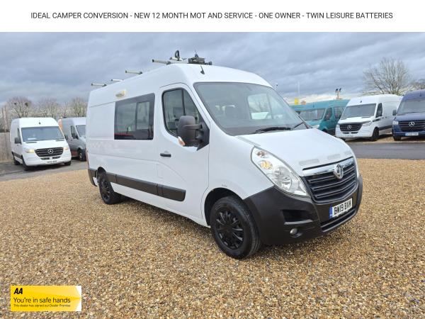Vauxhall Movano 2.3 CDTi 3500 Panel Van 5dr Diesel Manual FWD L2 H2 Euro 6 (130 ps)