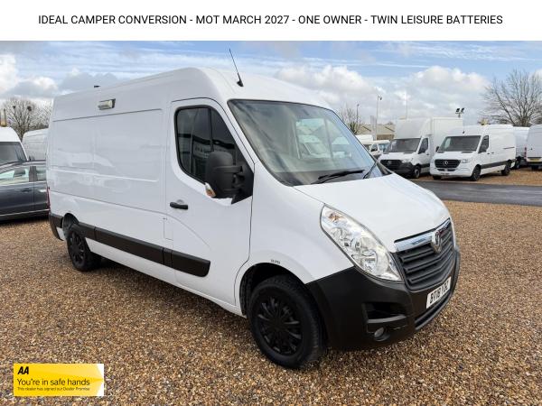 Vauxhall Movano 2.3 CDTi 3500 Panel Van 5dr Diesel Manual FWD L2 H2 Euro 6 (130 ps)