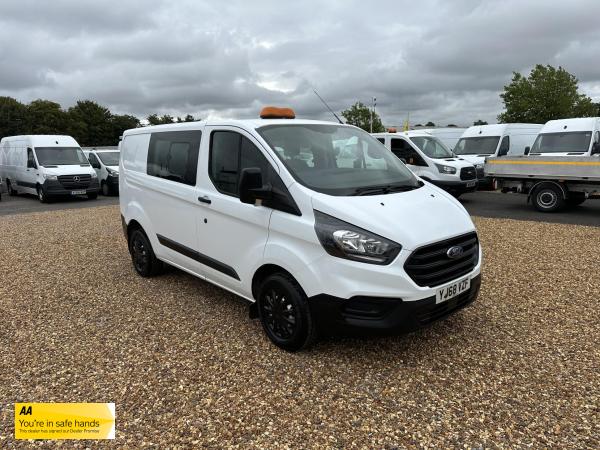 Ford Transit Custom 2.0 280 EcoBlue Crew Van Double Cab 5dr Diesel Manual L1 H1 Euro 6 (5 Seat) (105 ps)