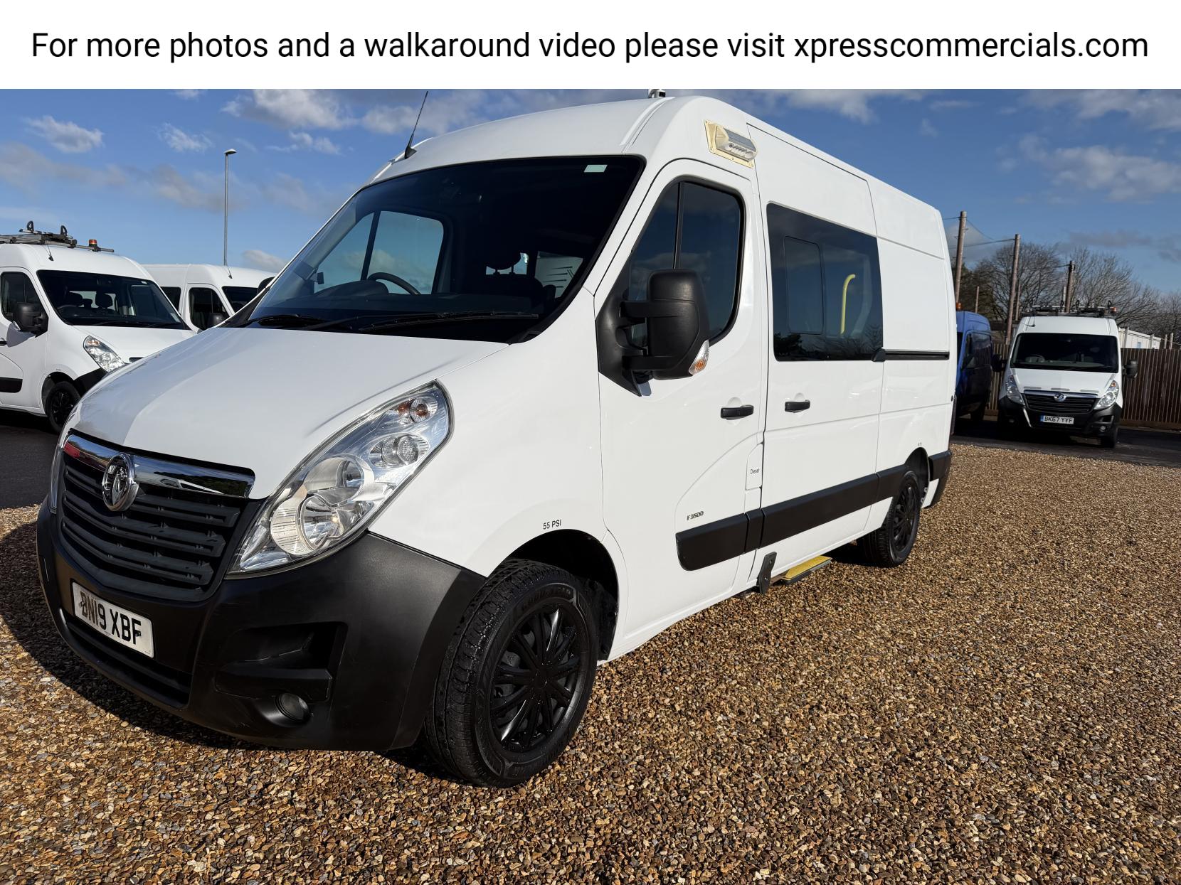 Vauxhall Movano 2.3 CDTi 3500 Panel Van 5dr Diesel Manual FWD L2 H2 Euro 6 (130 ps)